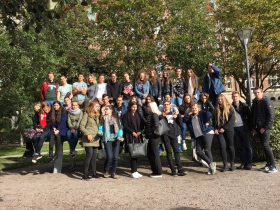 Naša druhá návšteva švédskej školy... - foto