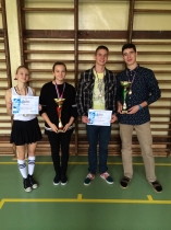 Krajské kolo v bedmintone - foto