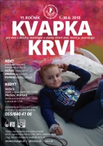 Kvapka krvi pre detskú onkológiu - foto