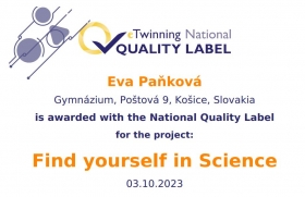  Národný certifikát kvality eTwinning - foto