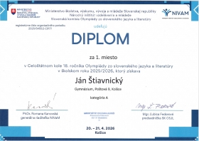 Celoštátne kolo Olympiády zo slovenského jazyka a literatúry - foto