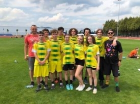 Finálové kolo celoštátnej Stredoškolskej ligy Ultimate Frisbee - foto